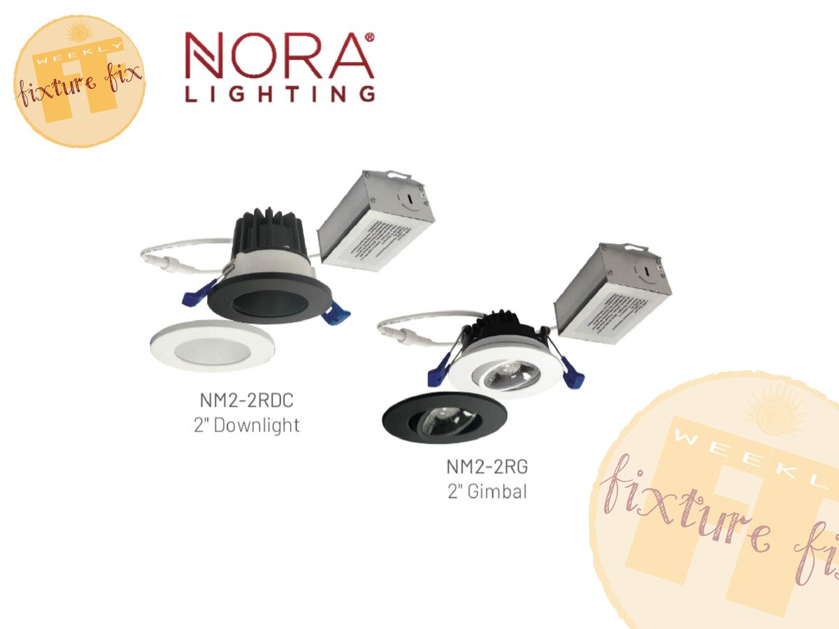 lumareps's tweet photo. It's @NoraLighting's M2 Series, Mini 2" LED Recessed Downlight for our #Weekly #FixtureFix #Wednesday. Contact us for details & purchase info: https://t.co/iBK44VywI9
#recessedlighting #LED #lighting #LIGHTFAIR #noralighting https://t.co/imF3rBjPrm