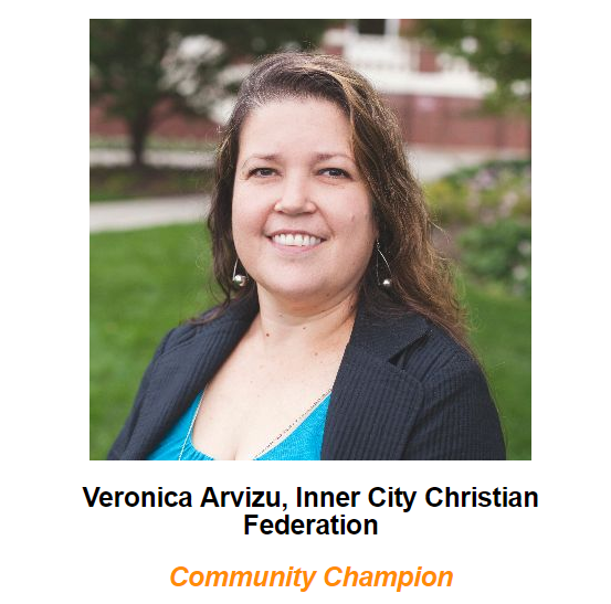 mihomeless's tweet photo. We're honored to recognize Veronica at our 5/29 #BreakfastofChampions. Her commitment to keeping families together in #affordablehousing is an inspiration to all of us. #Congratulations Veronica for being the 2019 Community Champion! Get your tickets at: https://t.co/ebfunKmeBs https://t.co/hgHC8GYvvQ