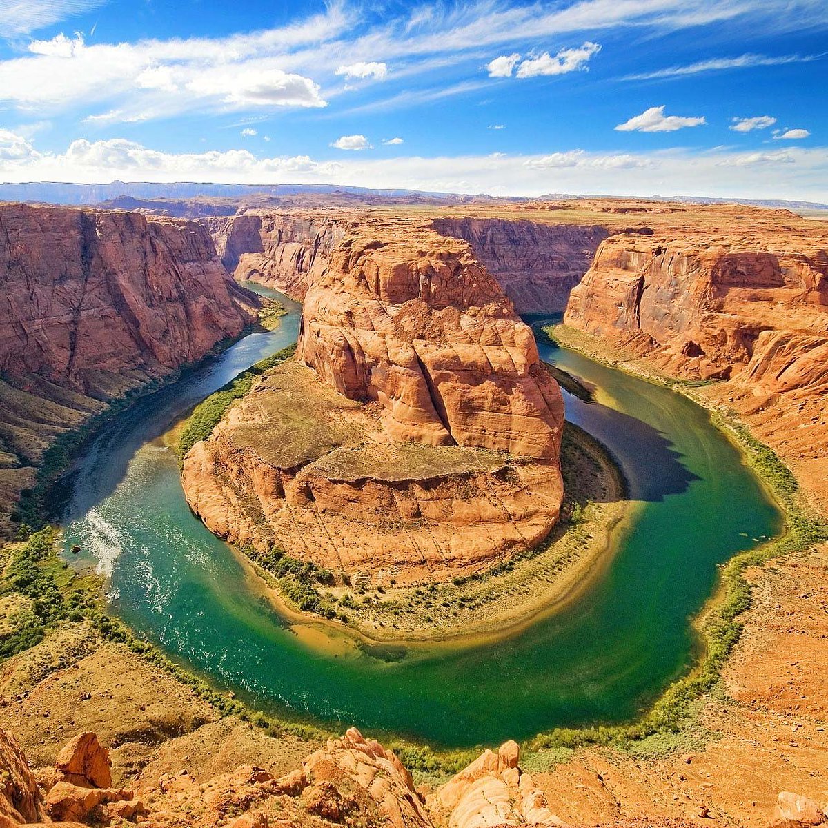 PythonRidge's tweet image. The Horseshoe Bend at the Grand Canyon in Arizona. Such an AMAZING and breathtaking form of nature. Definitely Python approved. 

#nature #pythonridge