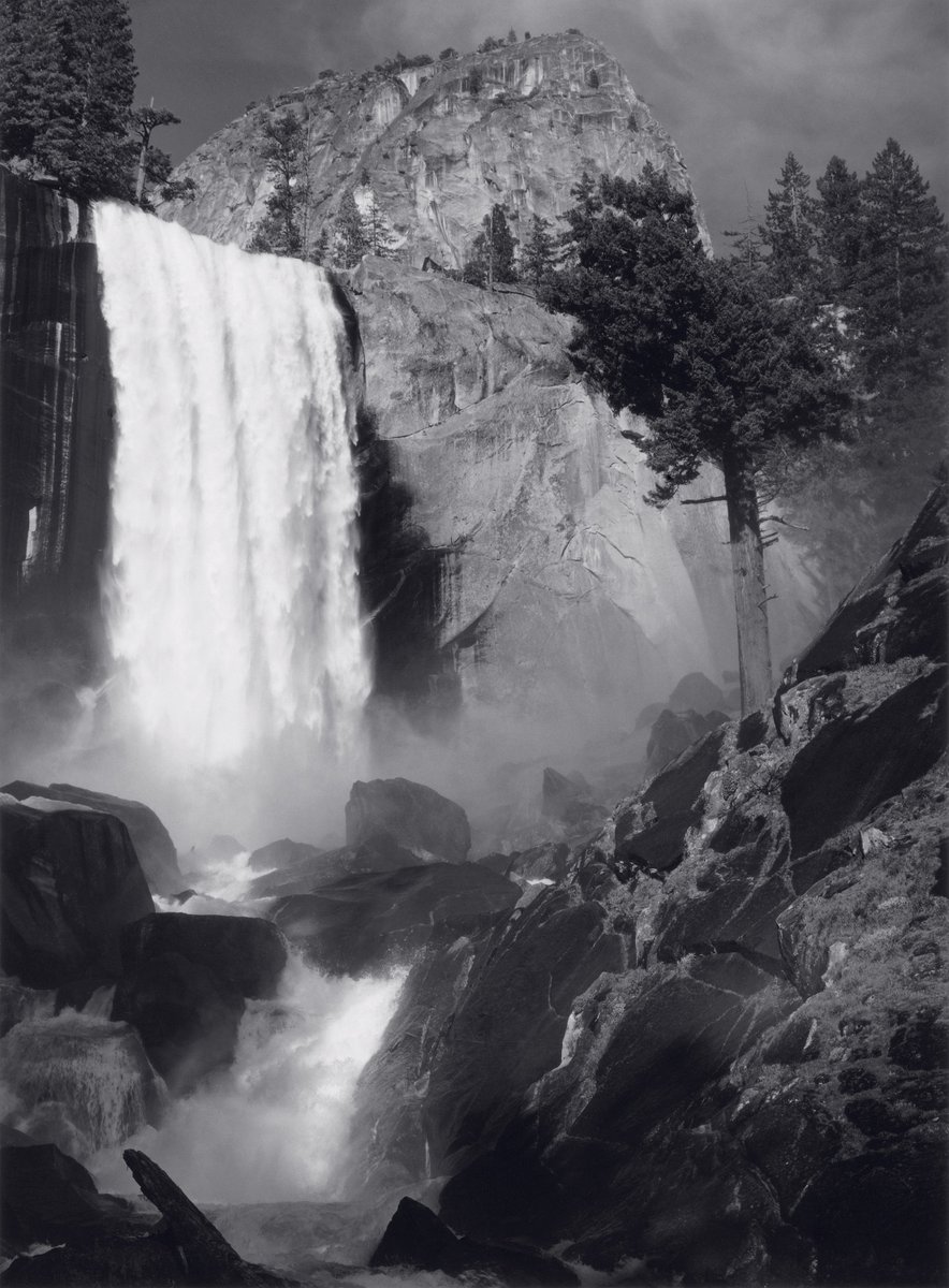TheAnselAdams's tweet photo. Throwing it back to a classic for this #WaterfallWednesday with Vernal Fall, 1948 by Ansel Adams - we have this print available as a Modern Replica - follow the link below for more info!
#AnselAdams #VernalFall #Yosemite #AnselAdamsGallery
https://t.co/nemlc6x4to https://t.co/6wuVzHnGUL