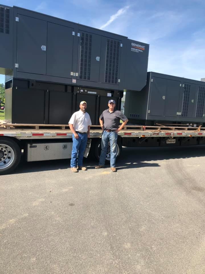 GreenbrierTech's tweet image. Great day for another generator install! Big thanks to Smith&apos;s Towing and Truck Repair for the help moving this beast! #WeKnowGenerators #PowerWhenYouNeedIT @Generac