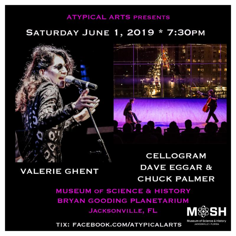 ValerieGhent's tweet image. UPCOMING SHOWS: Fun &amp;amp; Funk from Florida to France! #valerieghent #cellogram #concerts #mosh #moom @atypicalarts @daveeggar conta.cc/2HYzraH