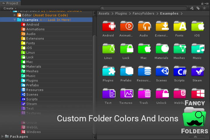 PlaceholderSoft's tweet photo. Every folder can have a custom icon. We've included over 80 icons in the package and you can add as many new icons as you like (if you don't like our icons you can even replace the built in ones with custom icons). https://t.co/PDgjmwSupx
