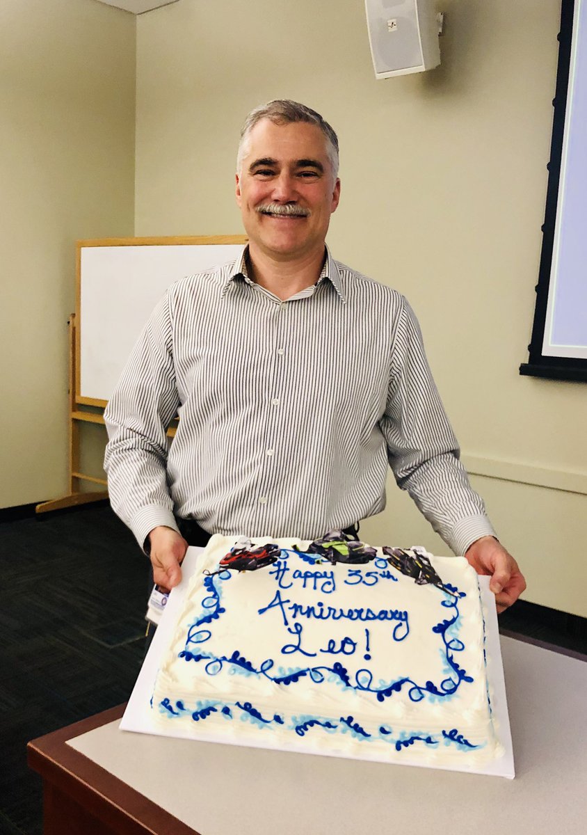 JillAlbertelli's tweet photo. It’s the people of @prattandwhitney that make our products great! Congratulations to Leo Dionne and all those celebrating 35 years in the books! #QualityIsCool #WeArePW #Aviation https://t.co/plHyEJ14eI