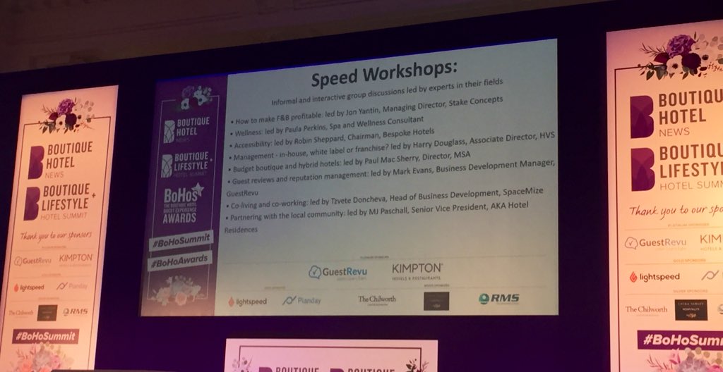 Planday's tweet photo. Robin Sheppard, Chairman of @bespokehotels a Planday customer, is leading a speed workshop right now on Accessibility.
@BoHoNews #BoHoSummit https://t.co/sr1m0y57bv
