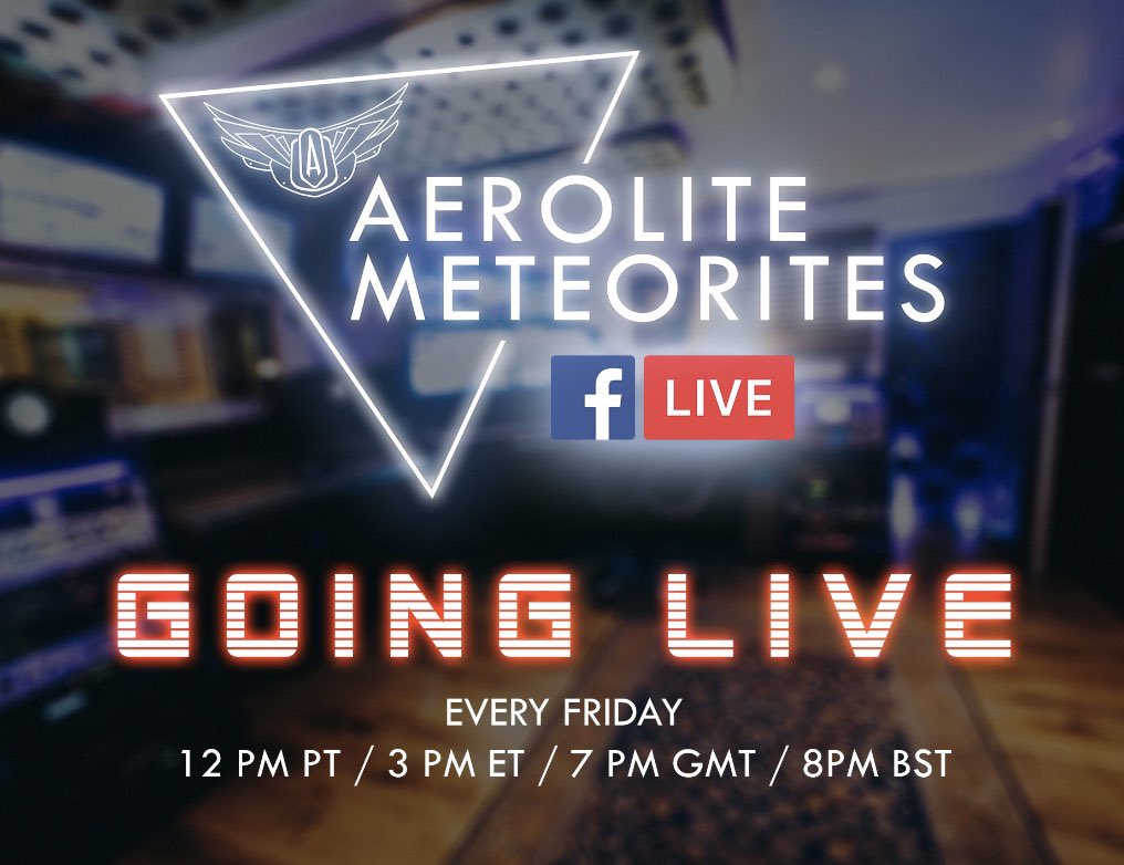 MeteoritesAZ's tweet photo. ✨ Friday✨ stellar deals on various #meteorites, #impactites, kits, merch and #giveaways!

Check out our #Facebook #livestream every Friday at 12 PM PT / 3 PM ET / 7 PM GMT / 8PM BST on our Facebook page. 

You do NOT want to miss the action! 😎 https://t.co/WZQ0XhktrO