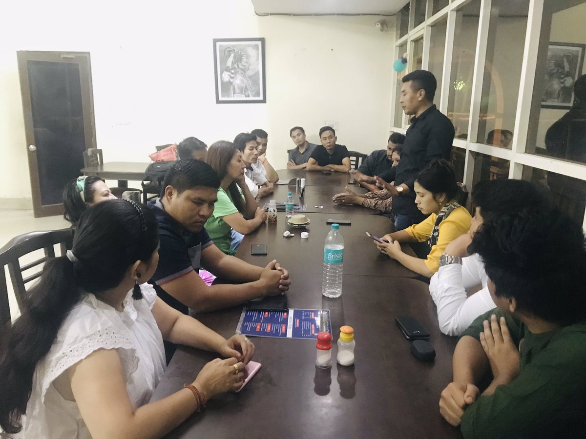 lindanewmai's tweet photo. Core committee members....
BJP for Northeast Campaign Team... had a brain storming deliberations after polling on 12th May evening... followed by dinner. @BJP4India @BJP4Delhi @ManojTiwariMP
#NorthEastForModi #NaMo_Again #PhirEkBaarModiSarkar #ModiAaRahaHai https://t.co/Jkj0eQyHs9