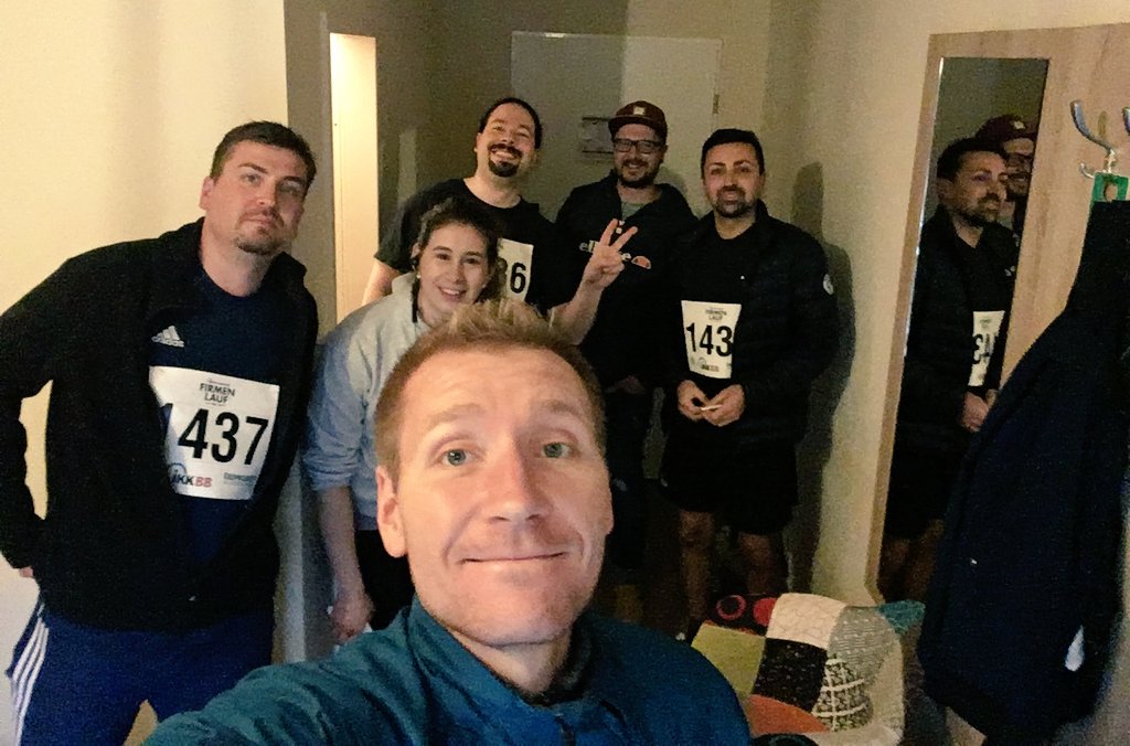 Bereit für den #firmenlauf!