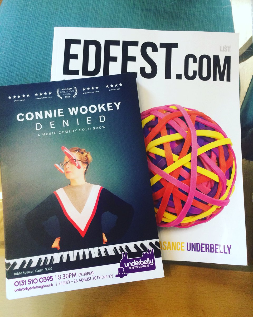 ROLL UP! EdFest.com #magazine has arrived! And so have our #flyers 💯 It’s like we planned it... 🔧

@denied_theshow comes to @edfringe w/ @underbellyedinburgh for the FULL RUN
JUL 31 - AUG 26 (Not 12) 8.30PM

Tickets here tinyurl.com/y3xdecbk

@nwm_management 🎉