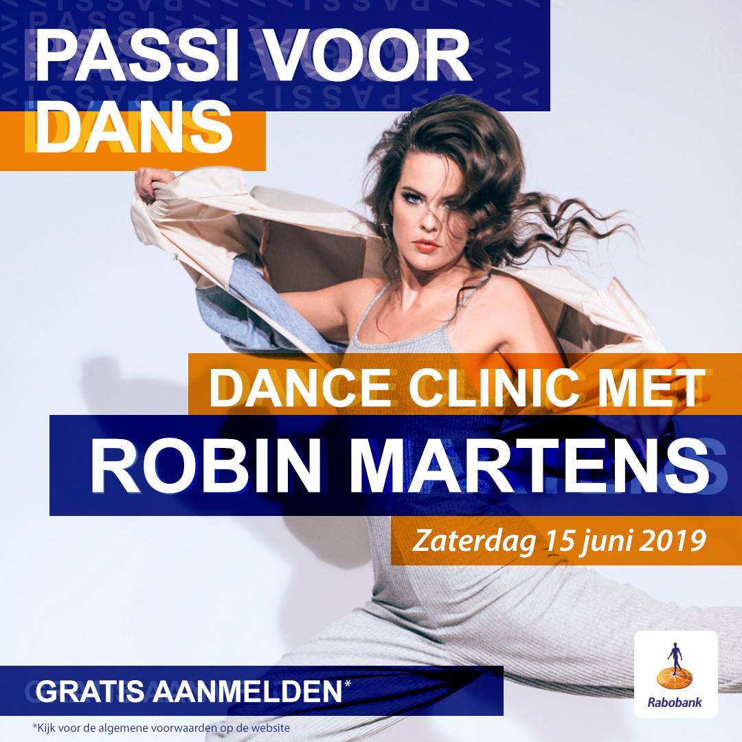 Op zaterdag 15 juni geeft @Robin_Martens een dance clinic in <a href="/hetpark/">Schouwburg Het Park</a>. Zij vertelt over haar passie als danseres en jij kunt een energieke dance clinic van haar krijgen. Mogelijk gemaakt door <a href="/Rabobank/">Rabobank</a> Passi!

Meld je snel aan op passi.hoornsestadsfeesten.nl

#hsf19 #hoorn #rabobank