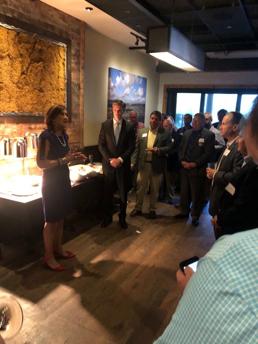 Thank you to everyone who took the time to join us last night! A special shoutout to Senator Sturtevant for speaking! It was a wonderful opportunity to discuss the future of our county. !e will continue to work to make Chesterfield a great place to live, work, &amp; raise a family!