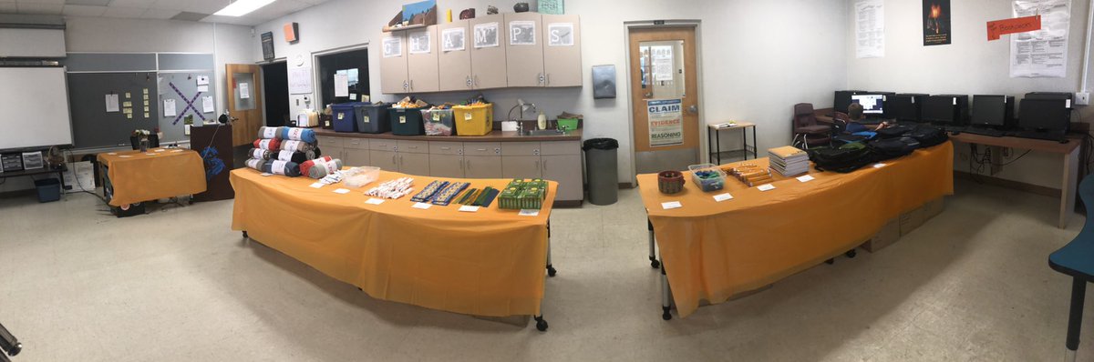 AddictedtoTeac1's tweet photo. Prepped and ready for tomorrow, and set up so they don’t have to go crazy upon arrival! So excited to see this happening!
#jsarocks #worldvision #promisepacks https://t.co/aOyW3nwBcT