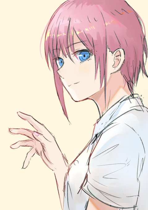只野たらこ🎄 /G8SさんがTwitterに投稿した中野一花(五等分の花嫁)のイラスト。