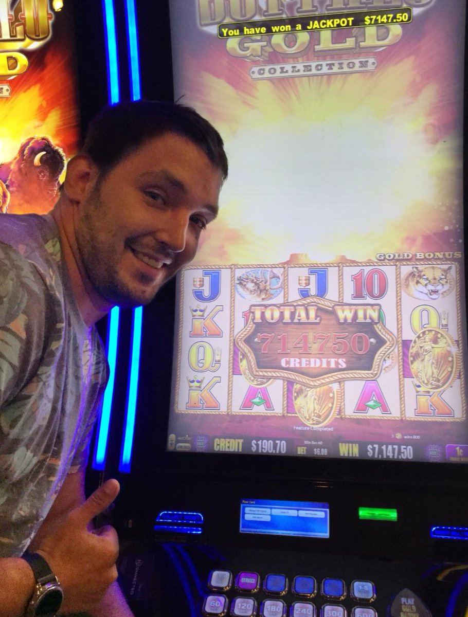 AmeristarKC's tweet image. Thumbs up for this jackpot win! Guest Ryan N. won $7,148 on Buffalo Gold. When will you visit us to try your luck? 
See more jackpot winners &amp;gt;&amp;gt; ameristarkansascity.com/play/casino-wi…
#AmeristarKC #BConnectedWinners #BuffaloGold #Jackpot #Slots #SlotMachine #Winner #CasinoWinner