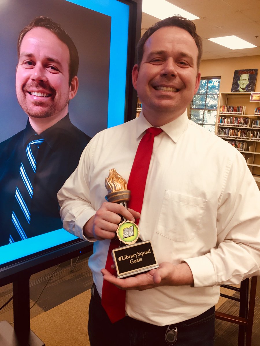 TCSBoardofEd's tweet photo. Andrew Maxey: the 2019 Alabama School Library Association Distinguished Administration Award Winner! Job well done! @ASLAlob @ezigbo_ #TCSLearns #TCSLibraries #StrongLibrariesStrongSchools #ALLibraries https://t.co/9L441Enb3w