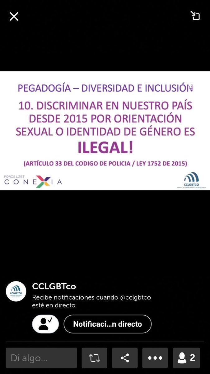 logic_ideas's tweet photo. Atención a Clientes LGBTI en Espacios Abiertos al Público #ConexiaBogota2019 #EspaciosLibresDeDiscriminación https://t.co/AlkVs1Zsvo https://t.co/KRV4yeOjDY