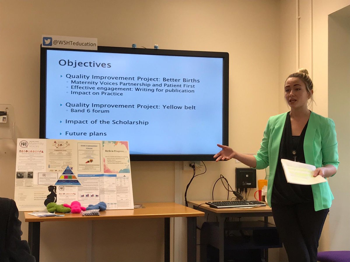 lauraRiddles_RM's tweet photo. Great day today presenting as part of the Clinical Improvement Scholarship. Disseminating my findings with the wider @WSHTresearch network on my work alongside the @WestSussexMVP, @WSHTmidwives Band 6 midwifery Forum and #coproduction. #MVP #EBP #BetterBirths  #midwifery https://t.co/mfzNWCHd5v
