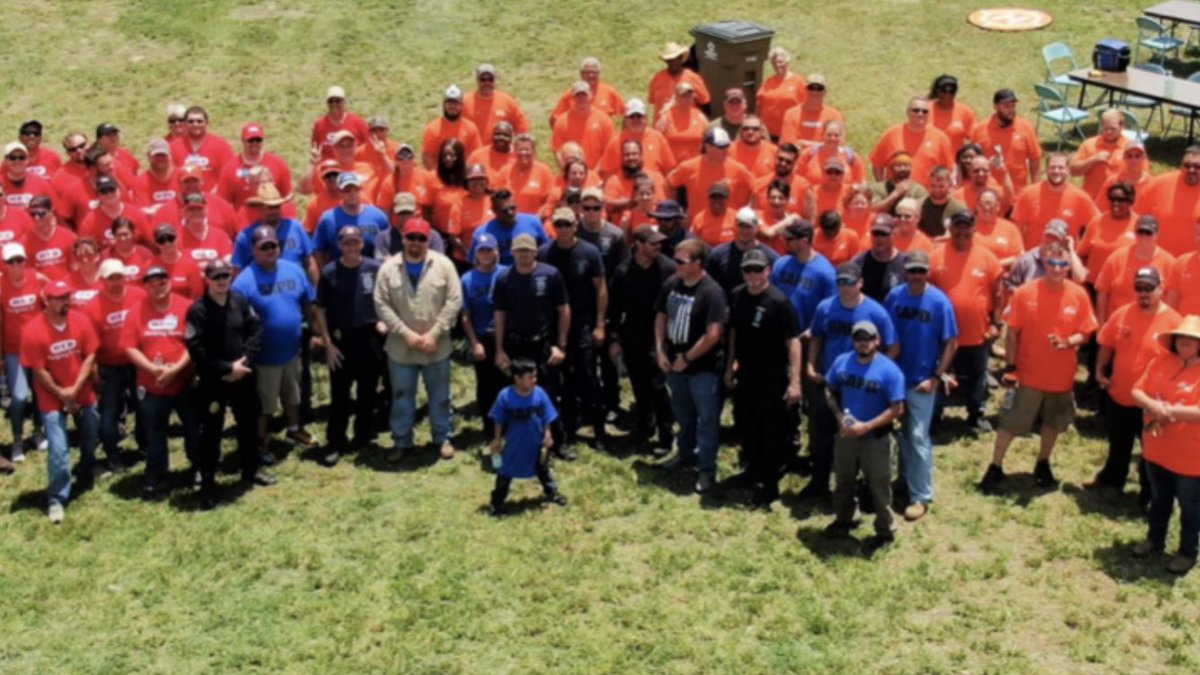 Awesome to work with other great volunteers as San Angelo PD, Fire Dept., Home Depot and HEB all joined forces to assist the Bradford neighborhoods with tornado clean up.