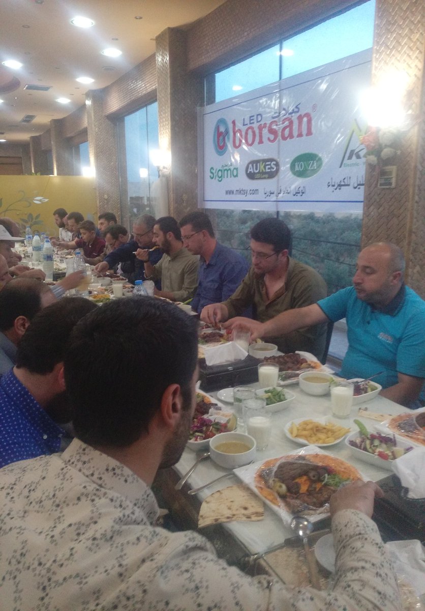 mktsy2's tweet photo. الحمد وشكر لله أكرمنا الله ليوم بهذه الجمع الطيب بكافة شركاء العمل
 في مدينة الباب قباسين وبزاعة 
نتقدم بجزيل الشكر لكل من لبى دعوتنا في هذه القاء الطيب 

#Mktsy
#Borsan
#Sigma
#Aukex
#Konza https://t.co/yLQrLaVsMA