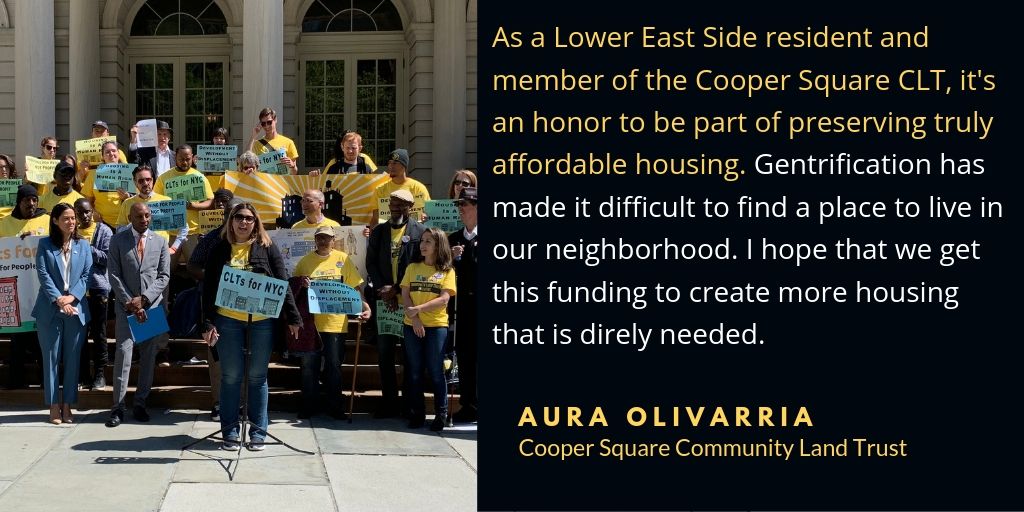 Community Land Trusts like <a href="/CooperSq/">Cooper Square Committee</a> CLT can act as a bulwark against gentrification and displacement.

<a href="/NYCCouncil/">New York City Council</a> @NYCSpeakerCoJo can help expand this model to all five boroughs and support grassroots community leadership through the #CLTsForNYC initiative