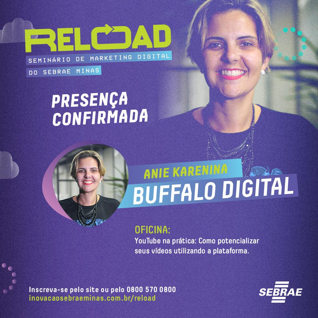 buffalonaweb's tweet photo. Neste ano o Reload será mais especial para a Buffalo, pois estaremos presente falando sobre vídeo e como usá-lo como estratégia. Aproveite o código BUFFALO10 e garanta seu ingresso com 10% de desconto.
Retire seu ingresso: https://t.co/whSLj4RbZW
#BuffaloDigital #ReloadnaEstrada https://t.co/J3PJXooY7R