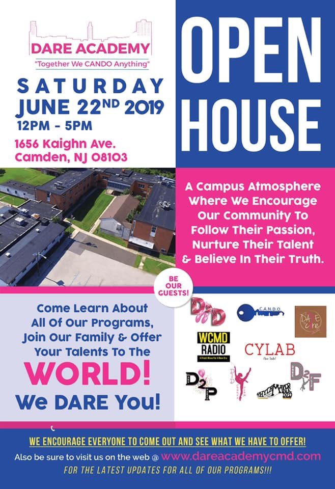IDare2CareNJ's tweet image. Open House!! Come See All The Amazing Programs That We Have To Offer! Registration Will Be Available For Dare To Flip First Session (July 8th-September 2nd) Please See The Facebook Page For Pricing &amp;amp; More Information! 

#DareAcademy 
#OpenHouse 
#Share
#Support
#Visit
#WeDareYou