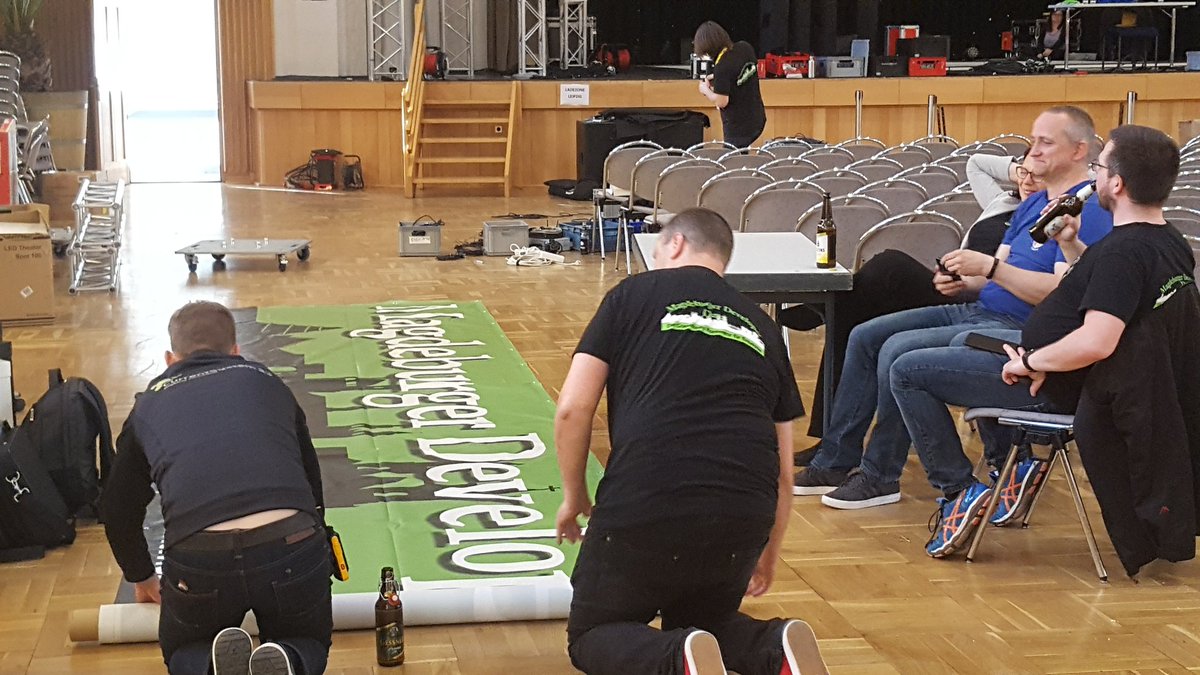 Abbau auf den #mddevdays