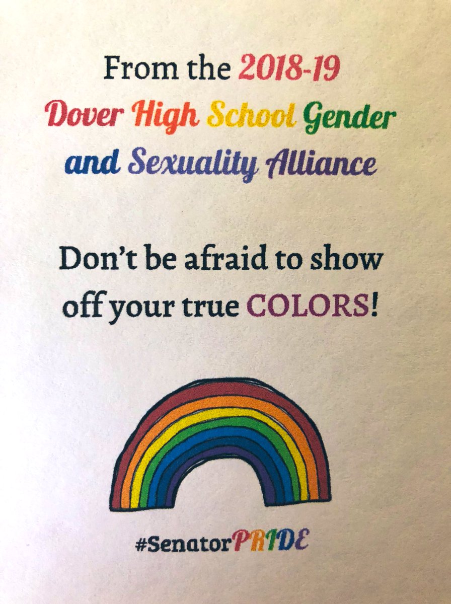 This #HarveyMilkDay the #dhsgsa is proud to present “Pride- The story of Harvey Milk and the Rainbow Flag” to every elementary school and WHMS in the CSD! The book teaches young readers about the #lgbtq community and one of its leaders! Acceptance and tolerance must be taught!
