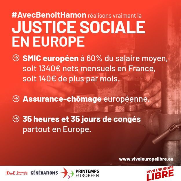 “Il faut avancer vers l’harmonisation sociale en Europe” @BalasGuillaume #AvecBenoitHamon #LEmissionPolitique #PrintempsEuropeen