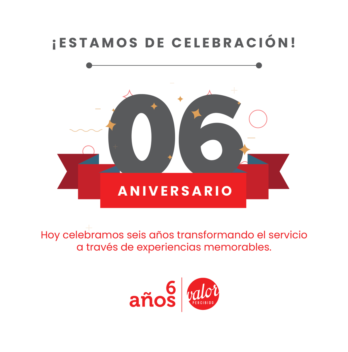 Valor_Percibido's tweet photo. Gracias a quienes nos han acompañado en este camino, todos los días trabajamos con el propósito de #FacilitarLaVida de las personas #TransformandoElServicio. https://t.co/DgENwe8rDM
