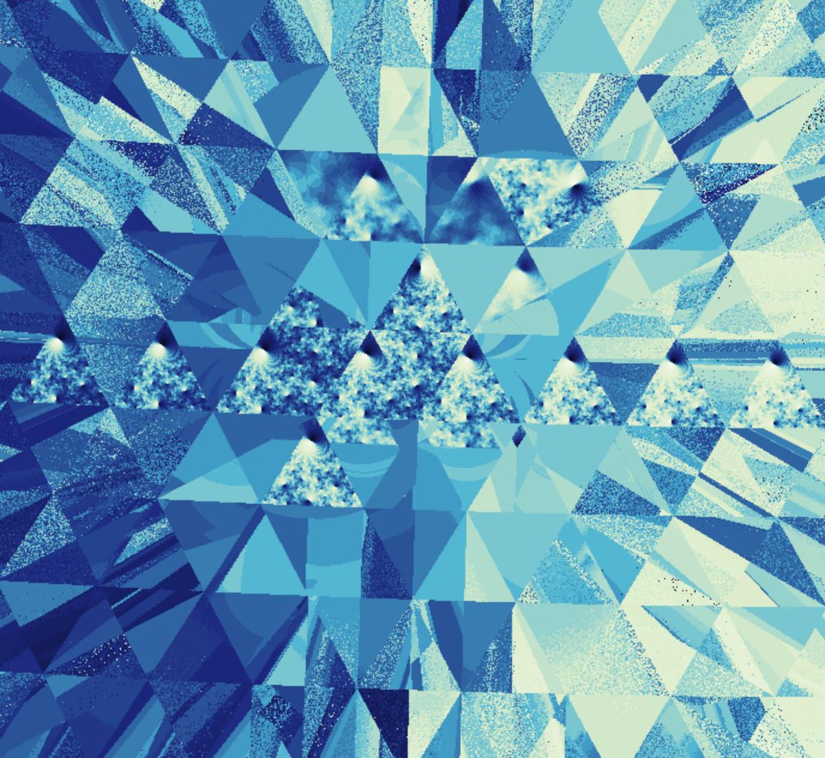 henryseg's tweet photo. #PrettyBug in https://t.co/ZNffvAIqZ6 that has since been worked out! @SaulSchleimer and I were working on implementing the view "from infinity" rather than from inside the space. https://t.co/bUmsg101et