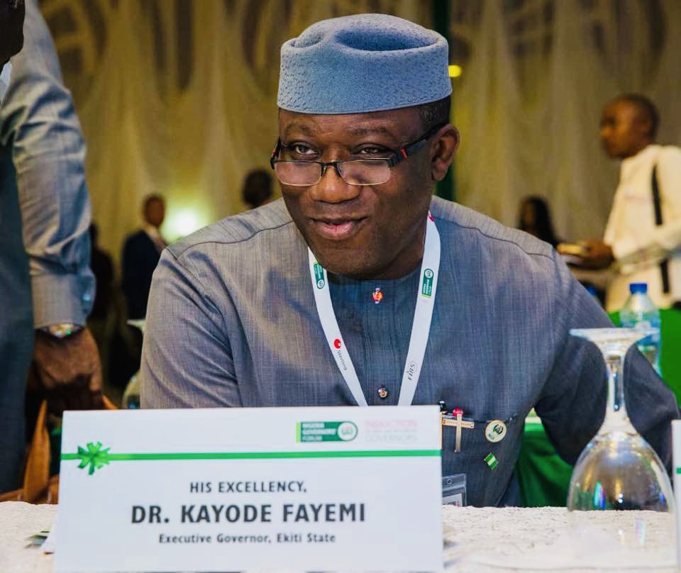 BREAKING:
Governor <a href="/kfayemi/">Kayode Fayemi</a> of <a href="/ekitistategov/">Government of Ekiti State</a> has just been unanimously elected as the Chairman of the Nigeria Governors’ Forum <a href="/NGFSecretariat/">Nigeria Governors' Forum</a> 
<a href="/kfayemi/">Kayode Fayemi</a> will be the 1st Governor from South West NIgeria to hold such position. Thank You <a href="/NGRPresident/">Presidency Nigeria</a> <a href="/MBuhari/">Muhammadu Buhari</a>