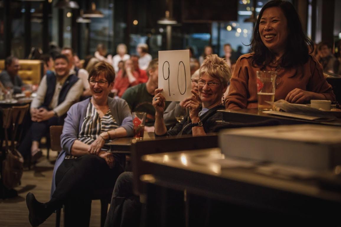 YYCStorySlam's tweet photo. #yycPerformers - on a scale of petrified to pumped, how do you feel about getting up onstage? We're asking because 1) We want to hear #YourStory and 2) Our stage is the best stage in yyc #AmIRight #yycStorytellers? #justalittlebiased @Trolley_5 https://t.co/qtsDJieuOg