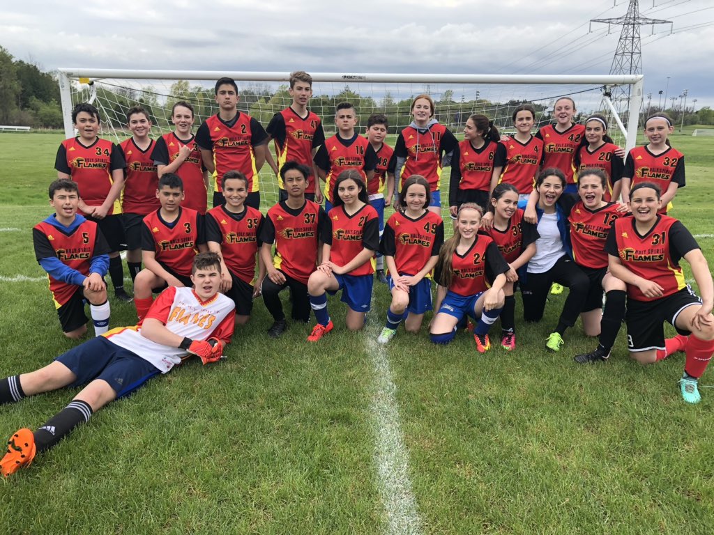 kvincentine's tweet photo. And excellent finish to an fantastic tournament for the @HSFlames! We may have lost in penalty kicks, but it was amazing to watch the passion of our Flames. Congrats to @PereRene on a great win! @WCDSBAthletics https://t.co/FotktEpMSe