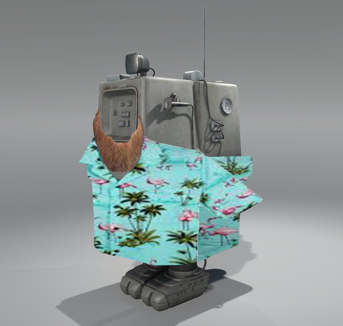 ColdeloHD's tweet photo. Just finished the latest Star Wars New Cannon Book Club podcast by @JesseCox, @FacianeA, @TeamDavis and I had to throw together an Alex/GONK droid in photoshop real fast 😂 I can just image it being chill and slowly walking across the SW universe. https://t.co/KXXAK4IUoN