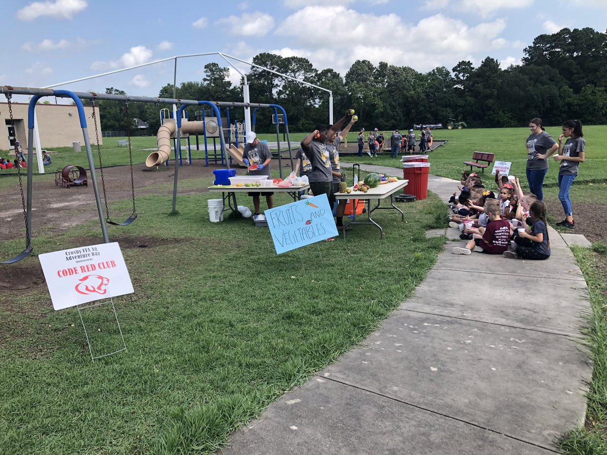Thank you to all of our #AgDay2019 sponsors for helping make <a href="/CrosbyISD/">Crosby ISD</a> <a href="/CrosbyKinder/">Crosby Kindergarten</a> AG Day a success! CHS students were awesome leaders and our Kinders learned so much!