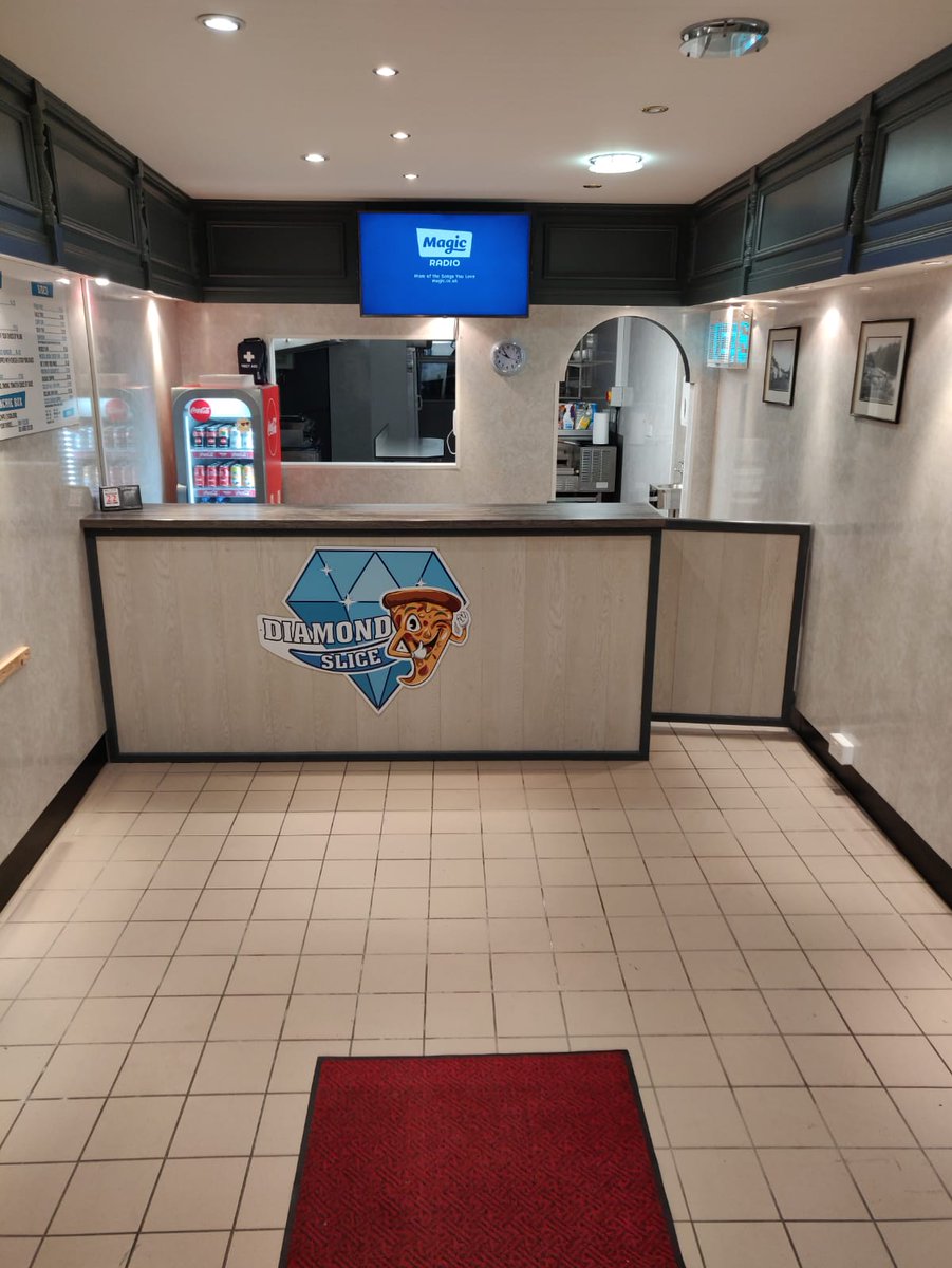 BellaghyBlue's tweet photo. #DiamondSlice Bellaghy will be reopening tomorrow at it's New Premises on Castle Street in Bellaghy. 

https://t.co/6smSsr5k9f https://t.co/k60p0rlOHx