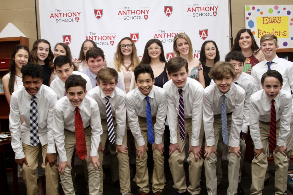AnthonySchool's tweet photo. TAS Class of 2019 reception, hallway walk-through and graduation - what a day! As Dr. Covert said in his address today - "life is a series of hellos and goodbyes." Graduates, we know you'll stay in touch. Here's to your bright future! #TAStudents #ExperienceExceptional #TASalumni https://t.co/LF9VIYBSB3