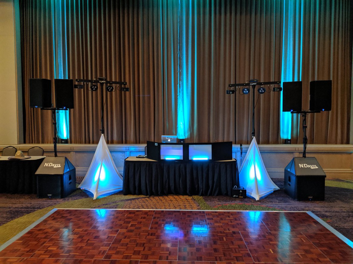 NDavisMusic's tweet photo. #DJ tonight for a private Corp event at the always excellent @LansdowneResort ! #giglog #mobiledj #qsc #chauvetdj with my new @SubsafeAudio subwoofer covers. Love them! https://t.co/0Bya5XKkQy