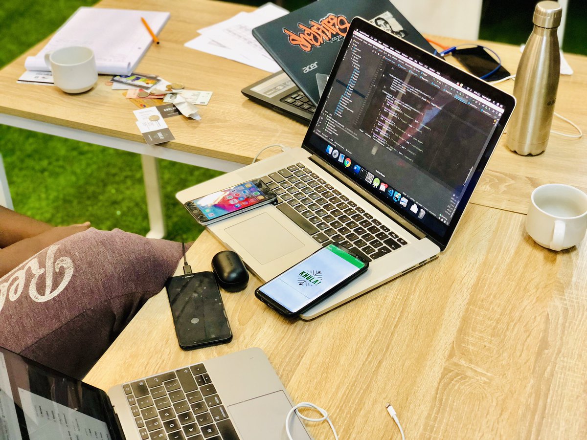khulaecosystem's tweet photo. The boys have been dealing with bugs and updates all day today #khulaapp https://t.co/xckwXWnu2H