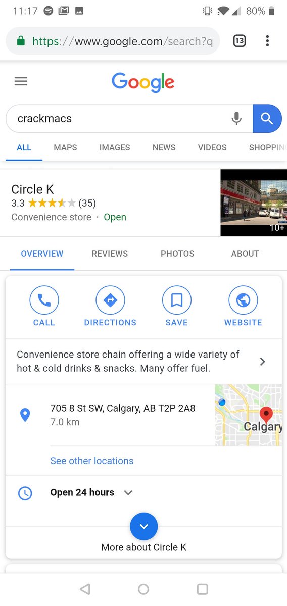 TayGsmith's tweet photo. Amused that when I went to google @Crackmacs blog... The first hit was actually the Crack Macs (Now Circle Krack) #justyycthings https://t.co/IjvSXa4OJy