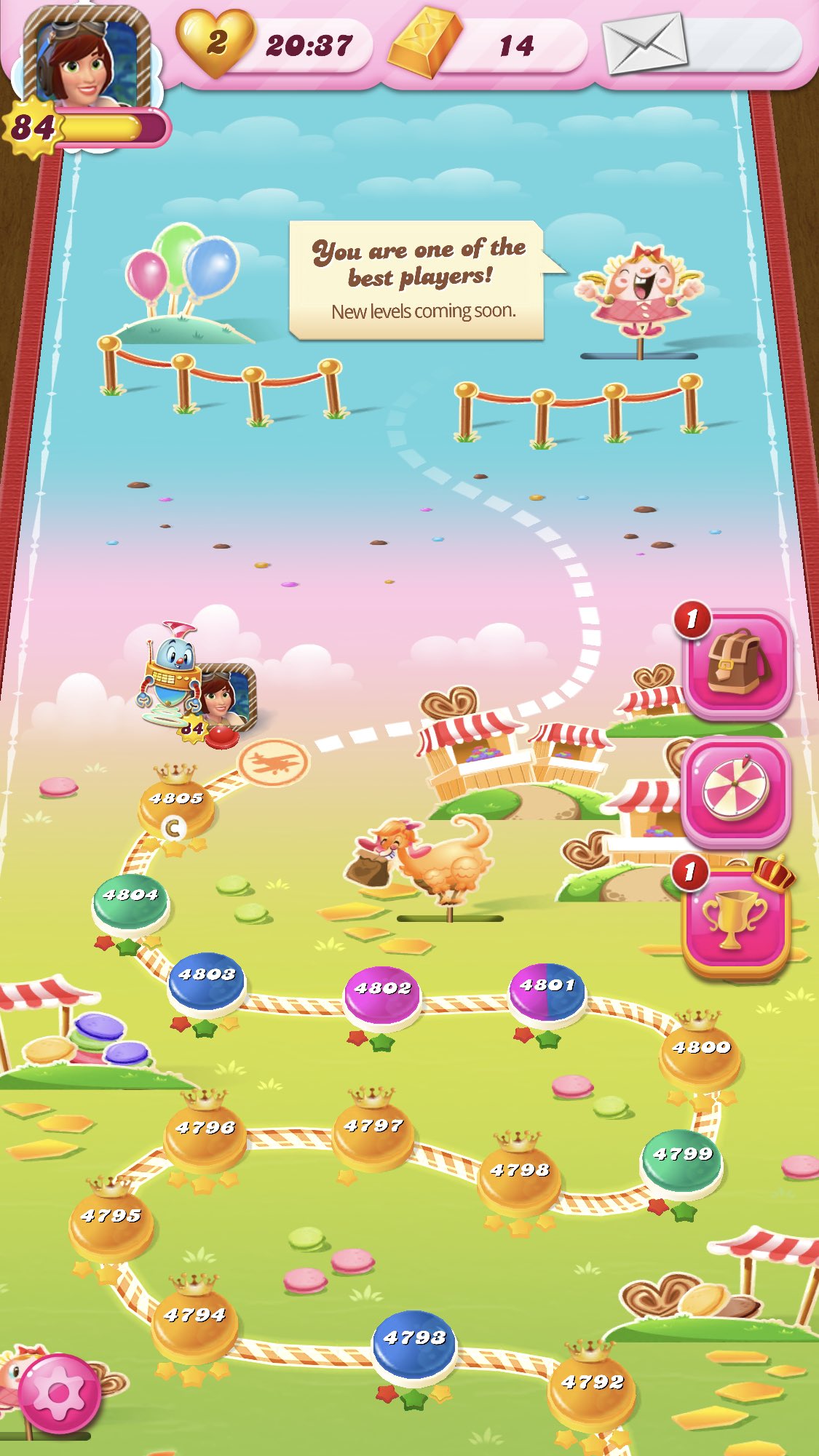 Candy Crush Saga on "NEW LEVELS OUT NOW! Comment a 🥳 if you've been waiting for this since last Wednesday! #CandyCrushSaga https://t.co/IUpzVZv3S0" Twitter