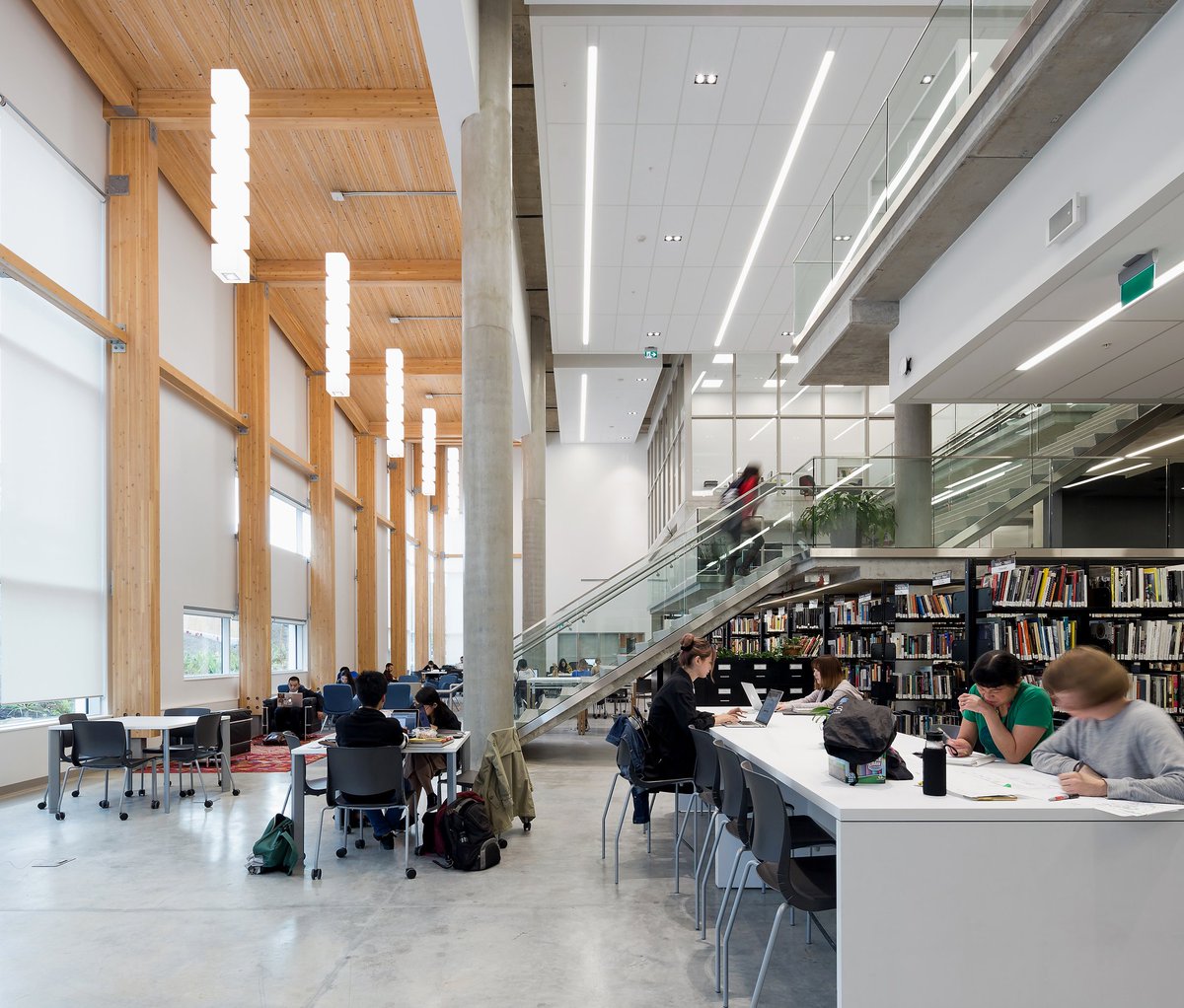 IES_vancouver's tweet photo. With just over 1 week to go, we wanted to feature one of IESBC's past 2018 recipients @WSPCanada who received the Award of Merit &amp; Excellence in Interior Lighting Design &amp; Energy &amp; Environmental Lighting for @EmilyCarrU  in Vancouver, BC. Photo: Silent Sama 
#IESBCevents #iesbc https://t.co/rwesMk2G76