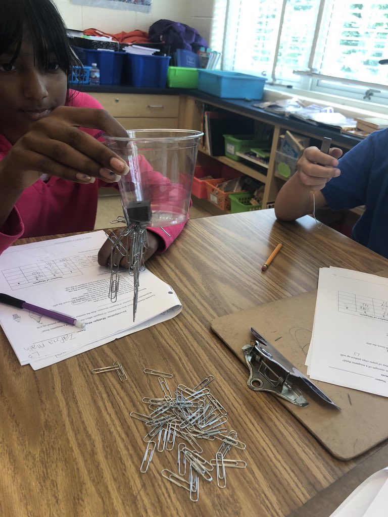 MrsFoleyLES's tweet photo. Collaborating with @MrsMcCarthyBFES class to explore magnets in our morning classes!! @BFESPotomac https://t.co/TXkzntqjcq