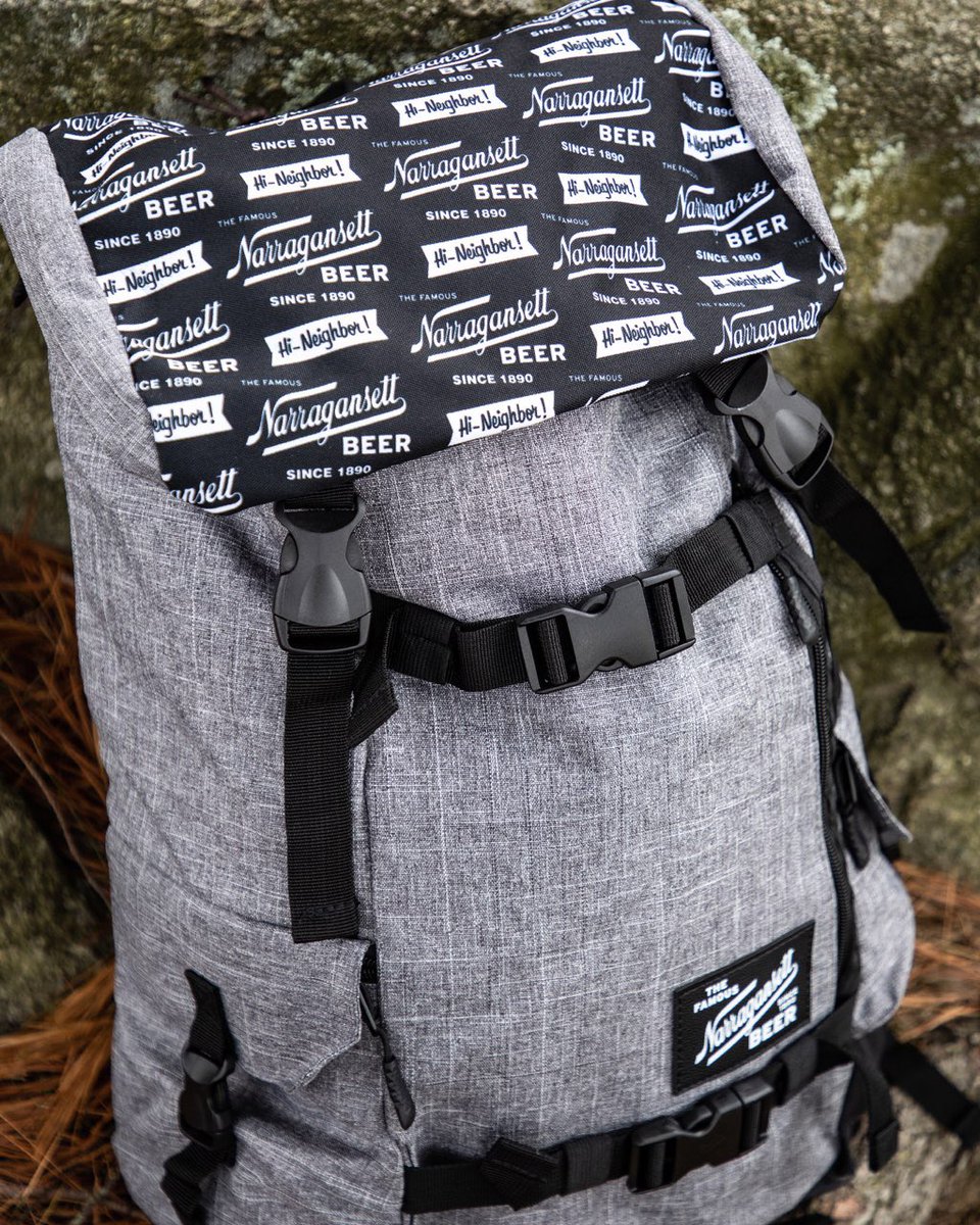 Gansettbeer's tweet photo. Now that the rain has finally stopped, it’s the perfect time to hit the mountains. We designed this backpack to carry your summit sodas all the way to the top. Retweet to enter to win, or pick one up at https://t.co/0E8CoJXVAA! #HiNeighbor https://t.co/a9ezkRYngT