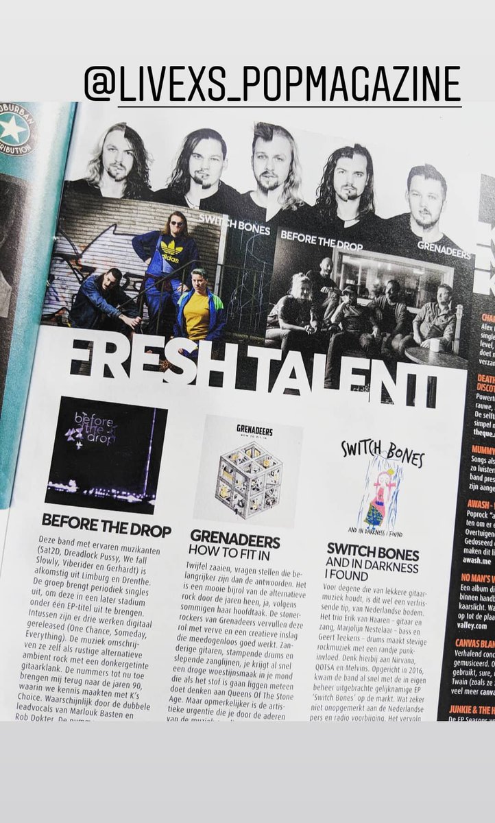 #livexs likes our album! Full read in next tweet..