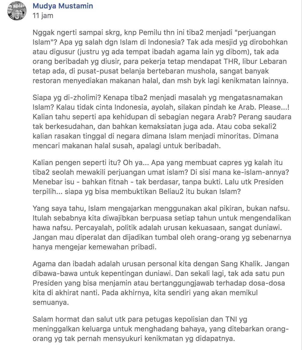Pertanyaan gua selama ini soal capres 02 dan "perjuangan Islam", terangkum dengan baik oleh <a href="/moedya/">Mudya Mustamin</a> ijin copas yak.