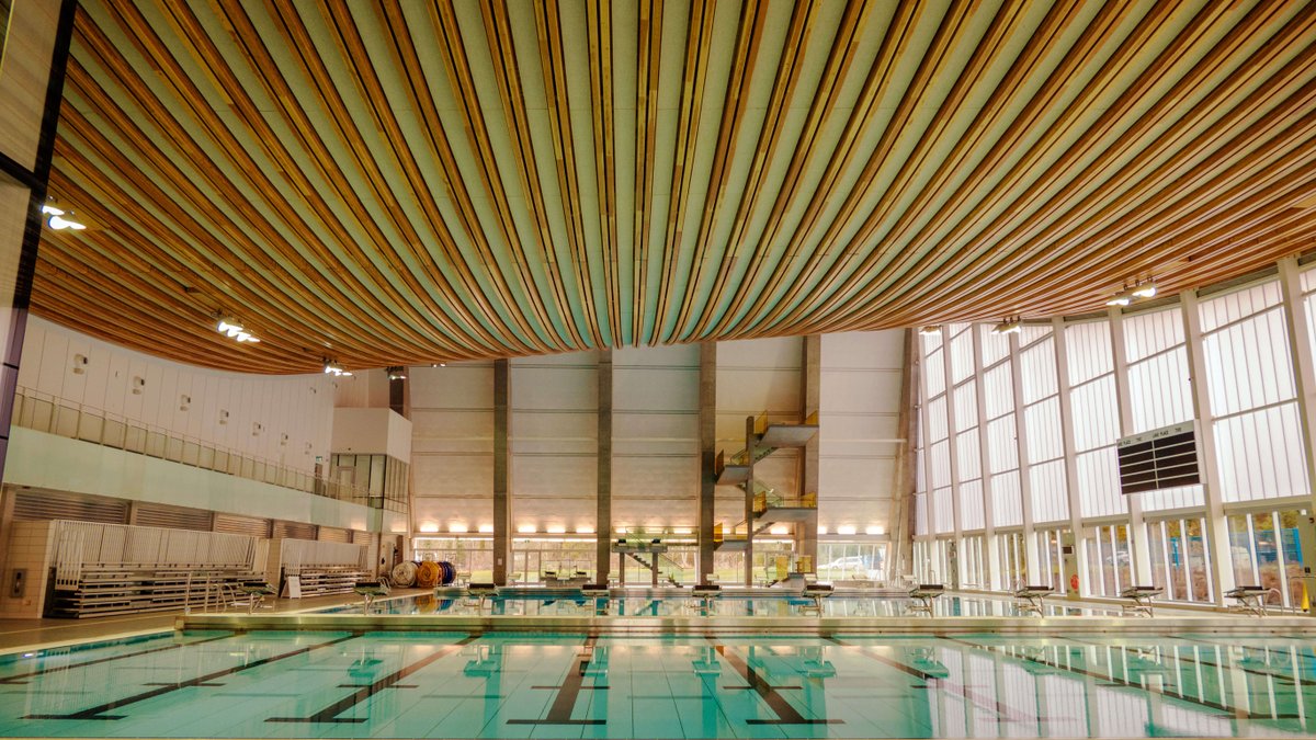 seagatetimber's tweet photo. Grandview Heights Aquatic Centre is a world class recreational facility located in South Surrey, BC. This world class aquatic centre features a unique roof structure composed of paired curved glulam beams up to 180-0 long! 

View the full project here: https://t.co/mJLDVBEd29 https://t.co/bNwvouu8jO