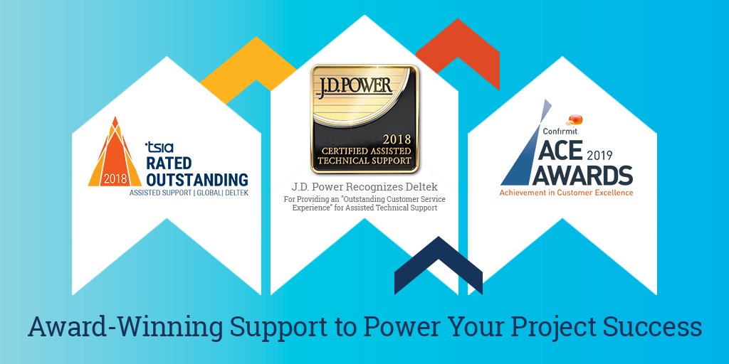 #Deltek Customer Care “Rated Outstanding” by <a href="/TSIACommunity/">TSIA (Technology & Services Industry Association)</a> for the 5th consecutive year! ow.ly/Xad030oNGZF  #TeamDeltek #DeltekProjectNation