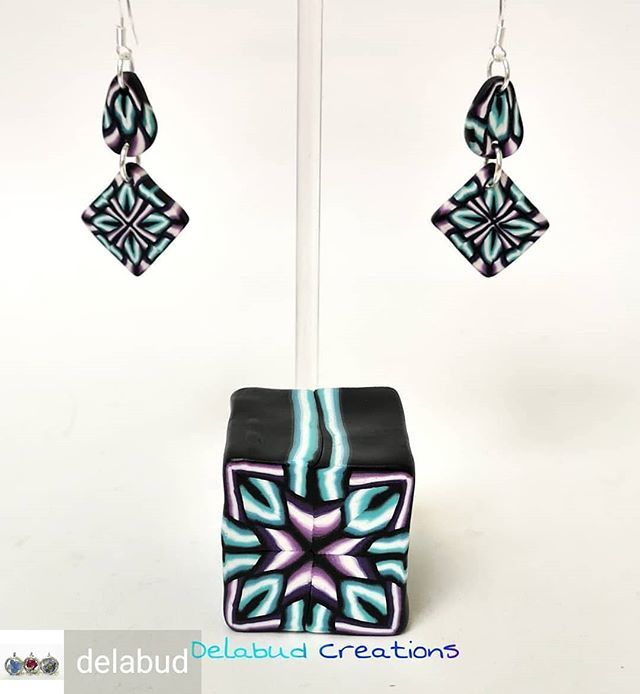 IrishPCGuild's tweet photo. Reposted from @delabud -  I made some earrings from the double cross cane tutorial from @fionaabelsmith.artist.
#earrings #polymerclay #polymerclayearrings #@irishpolymerclayguild ##handmade #handcrafted #design #irish #cross - #regrann https://t.co/C517nvNWzq https://t.co/OuNGzFFVUK